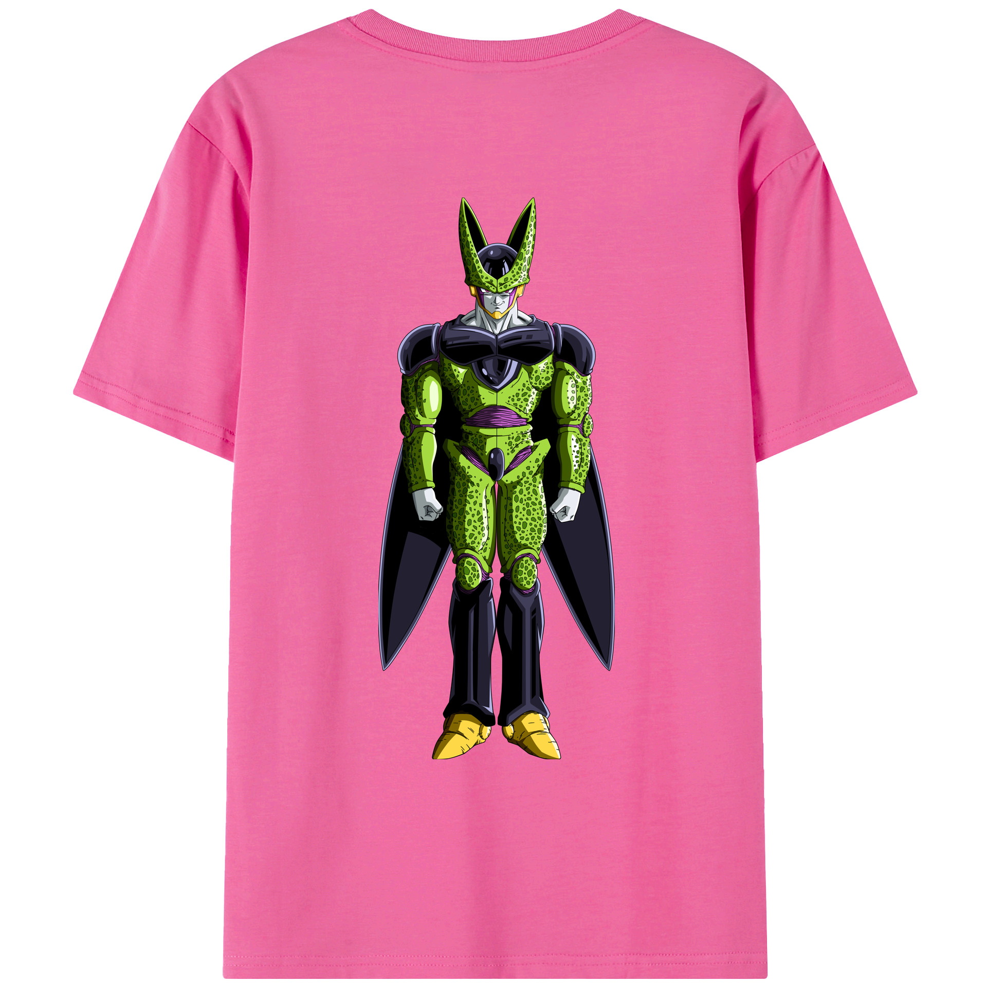 （画像用） ドラゴンボール セル DRAGON BALL Cell レディース半袖Tシャツ(バックプリント)